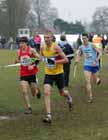 Ryan Stephenson (North East) during the McCaib World Cross Country Trials and Inter Counties.
